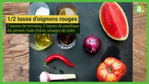 L'Avenir - Recette Martine Fallon 5 - Gaspacho tomates pastèque