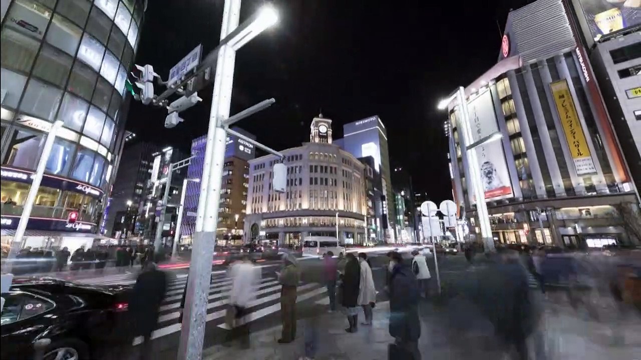 Zeitraffer-reise durch tokio: faszinierende mega-metropole
