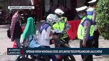 Operasi Patuh Krakatau 2020, Satlantas Tegur Pelanggar Lalu Lintas