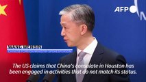 China says Houston consulate closure 'demolishes' friendship