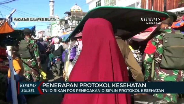 TNI Dirikan Pos Penegakan Disiplin Protokol Kesehatan