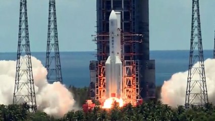 China lanza su nave Tianwen 1 a Marte