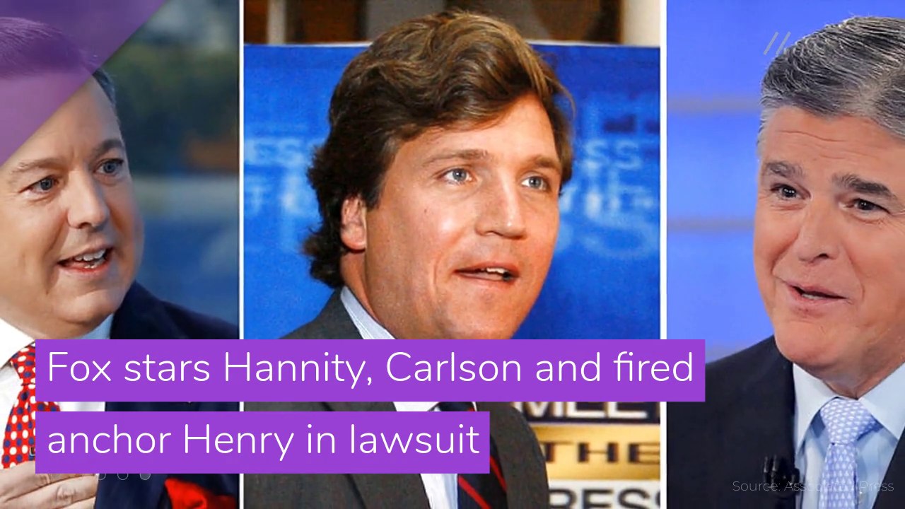 Fox stars Hannity, Carlson and fired anchor Hen...