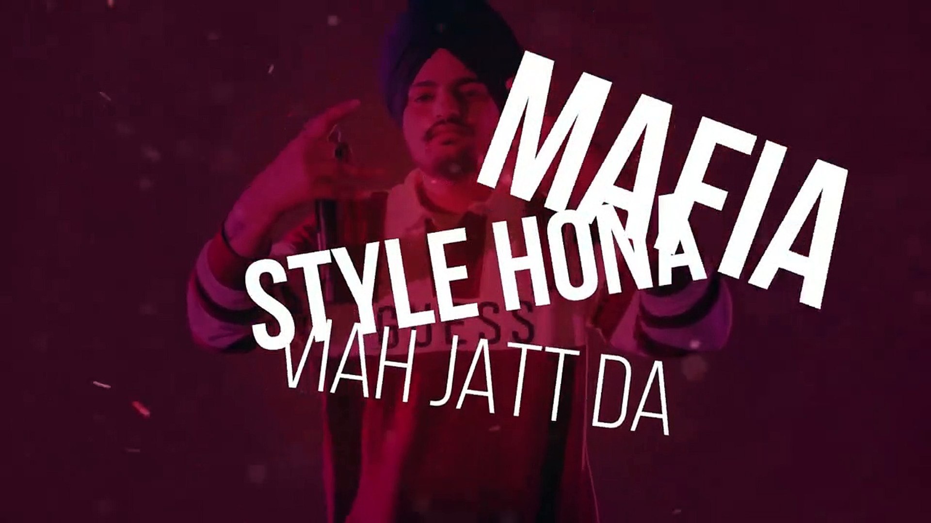 Mafia Style (Official Song) - Sidhu Moose Wala _ Aman Hayer _ Latest Punjabi Song 2019