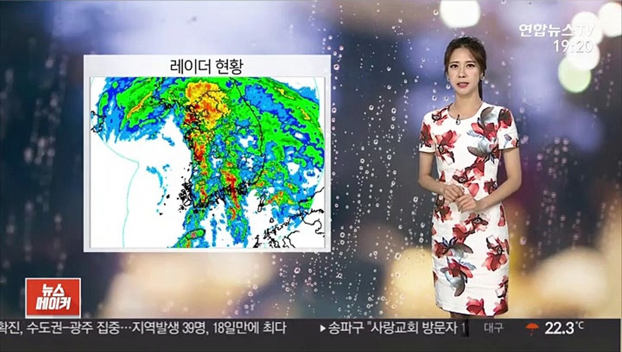 [날씨] 전국 강한 '장맛비'…영동 모레까지 400㎜ 이상