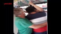 Metroda dayak anı! Kadınların gizlice fotoğrafını çektiği iddiasıyla dövüldü