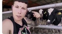 Fanny La Vegana conquista Twitter con sus vídeos chorra: «Estas vacas son personas: tienen personalidad y ‘celebro'»