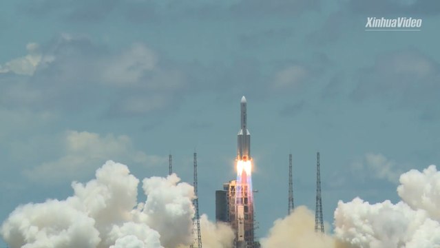 China lanza su nave Tianwen 1 a Marte