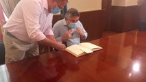 El ministro de Cultura se reúne con el alcalde de Mérida