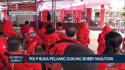 PDIP Buka Peluang Dukung Bobby Nasution