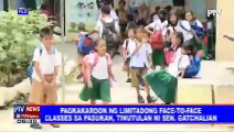 Pagkakaroon ng limitadong face-to-face classes sa pasukan, tinutulan ni Sen. Gatchalian