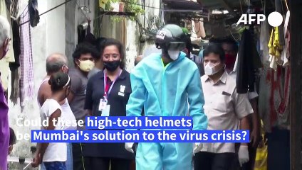 Mumbai deploys 'smart helmets' to screen for COVID-19