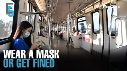 EVENING 5: Masks compulsory from Aug 1