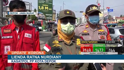Depok Berlakukan Denda Tak Pakai Masker