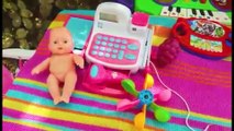 Baby doll play in lunapark- Baby doll toys- Baby have fun- New Baby Doll Toy for Kids