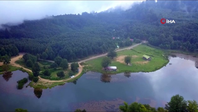 Doğa harikası 'Keremali Göl Yaylası'