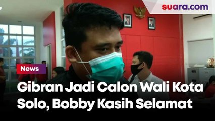 Bobby Kasih Selamat ke Gibran Jadi Calon Wali Kota Solo