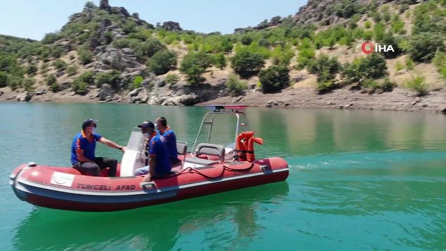 Gülistan'ı bulmak için baraj kodu 885 metreye düşürülüyor