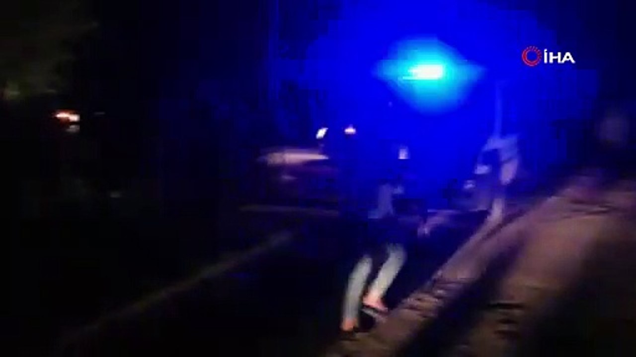 Önce tarlaya ardından eve girdi