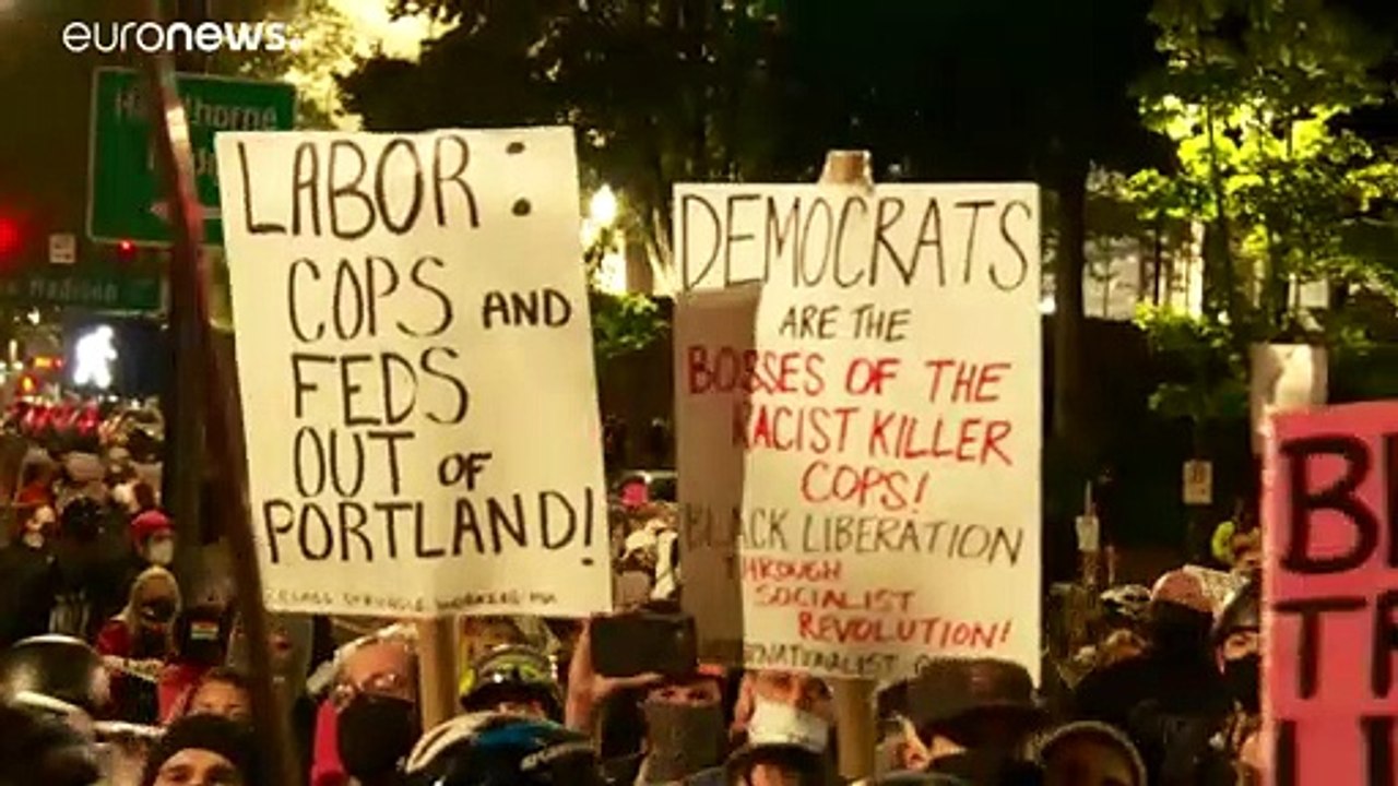 Wut und Gewalt in Portland nach Einsatz von Bundespolizei