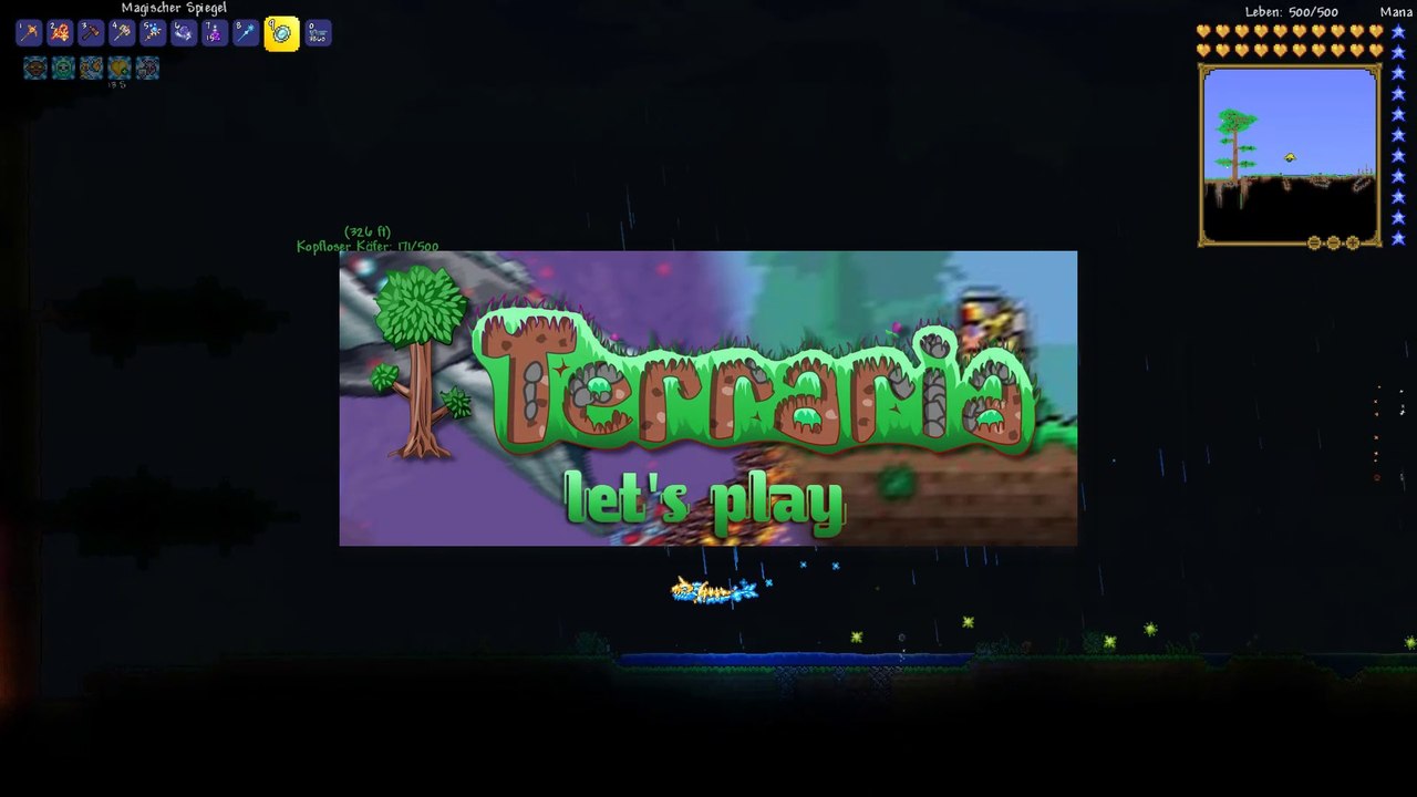 Terraria let's play 201: burgtor & golem
