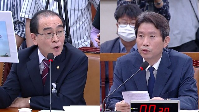 이인영 청문회...태영호 주체사상 신봉하냐 색깔론 공세 / YTN