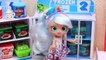 Chrissy Doll Grocery Shopping at Shopkins Real Littles Mini Mega Mart