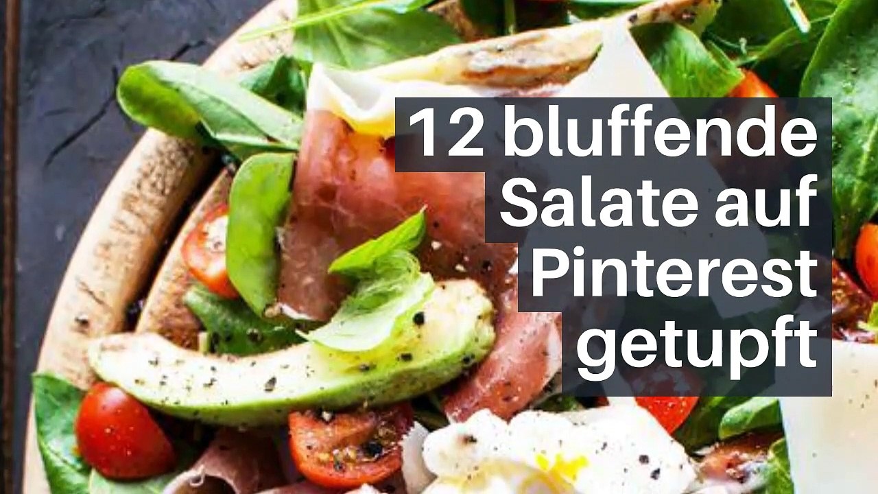12 bluffende Salate auf Pinterest getupft