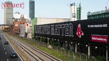 Red Sox Convert 250-Foot Billboard to Black Lives Matter Mural