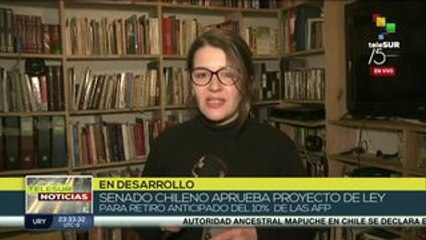 Senado chileno aprueba en general el proyecto de las AFP