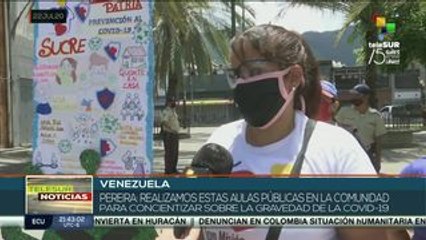 Brigadas de sensibilización preventiva de COVID-19 en Caracas