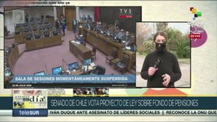 Chile: senado vota proyecto de ley sobre fondo de las pensiones