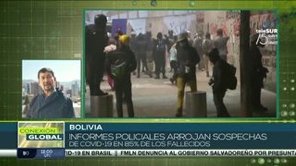 Policía boliviana levantó 400 cadáveres de las calles y casas