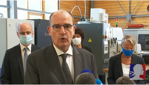 Emploi des jeunes : déplacement de Jean Castex à Besançon