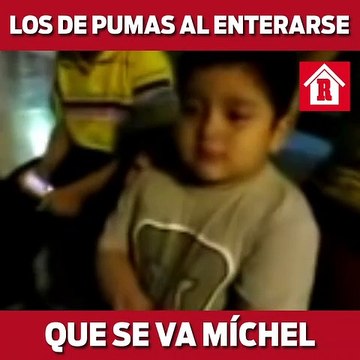Así los aficionados de Pumas con la salida de Míchel