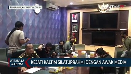 Kejati Kaltim Silaturahmi Dengan Awak Media