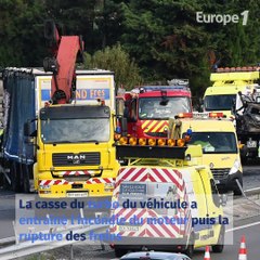 Accident de l'A7 : comment un "turbo grillé" a causé le drame dans la Drôme