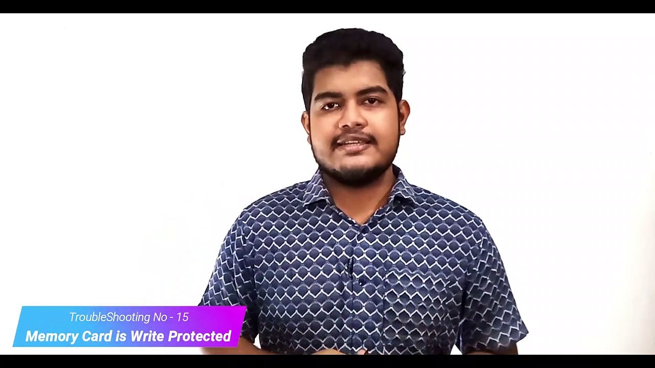 How to fix unlock, locked memory card(Bangla)Troubleshooting