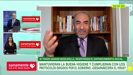 ¿Si todos respetáramos desaparecería el virus? | Sanamente con el Doctor Elmer Huerta (HOY)