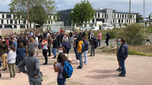 Assemblée générale des salariés de Nokia à Lannion