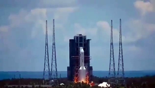 China lanzó la sonda espacial Tianwen1 a Marte