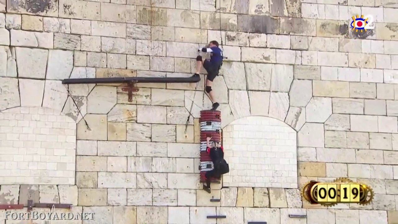 Fort Boyard 2020 : épreuve de la "Course poursuite" face à Little Boo - version 2020 (18 juillet 2020)
