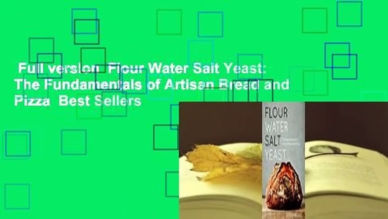 Full version Flour Water Salt Yeast The Fundamentals of Artisan Bread and Pizza Best Sellers