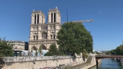 Las manos que levantan Notre Dame