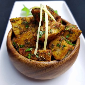 Dilhi Wali Aloo Chaat - Dhaba Style - Ajmer Recipe - Ajmer Rasoi Khazaana