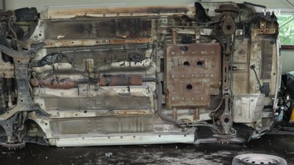 경기 평택 청북읍 폐차장에서 불..."용접 중 기름에 불꽃 튀어" / YTN