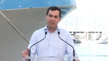 Moreno incide en el compromiso de la Junta con la pesca