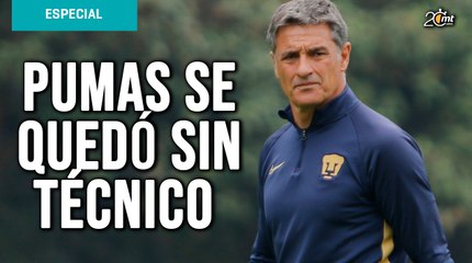 Pumas se queda sin técnico a 1 día del inicio del torneo