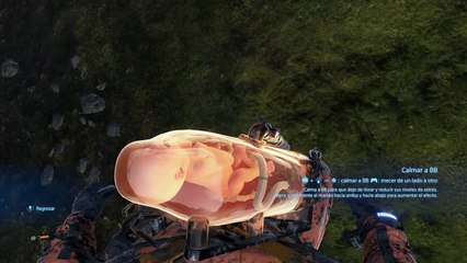 DEATH STRANDING, Gameplay Español 2, Mi hermana me pide ayuda y el calamar gigante me ataca