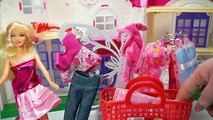 Barbie morning routine- Barbie dress up- Kids Toys Video
